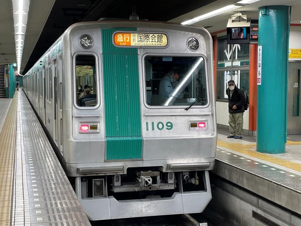 激レア！地下鉄10系車両初期車 引退記念 地下鉄烏丸線初期導入10
